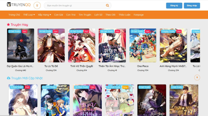 TruyenQQ: Nơi Nghệ Thuật Truyện Tranh Thăng Hoa Trong Thời Đại Số